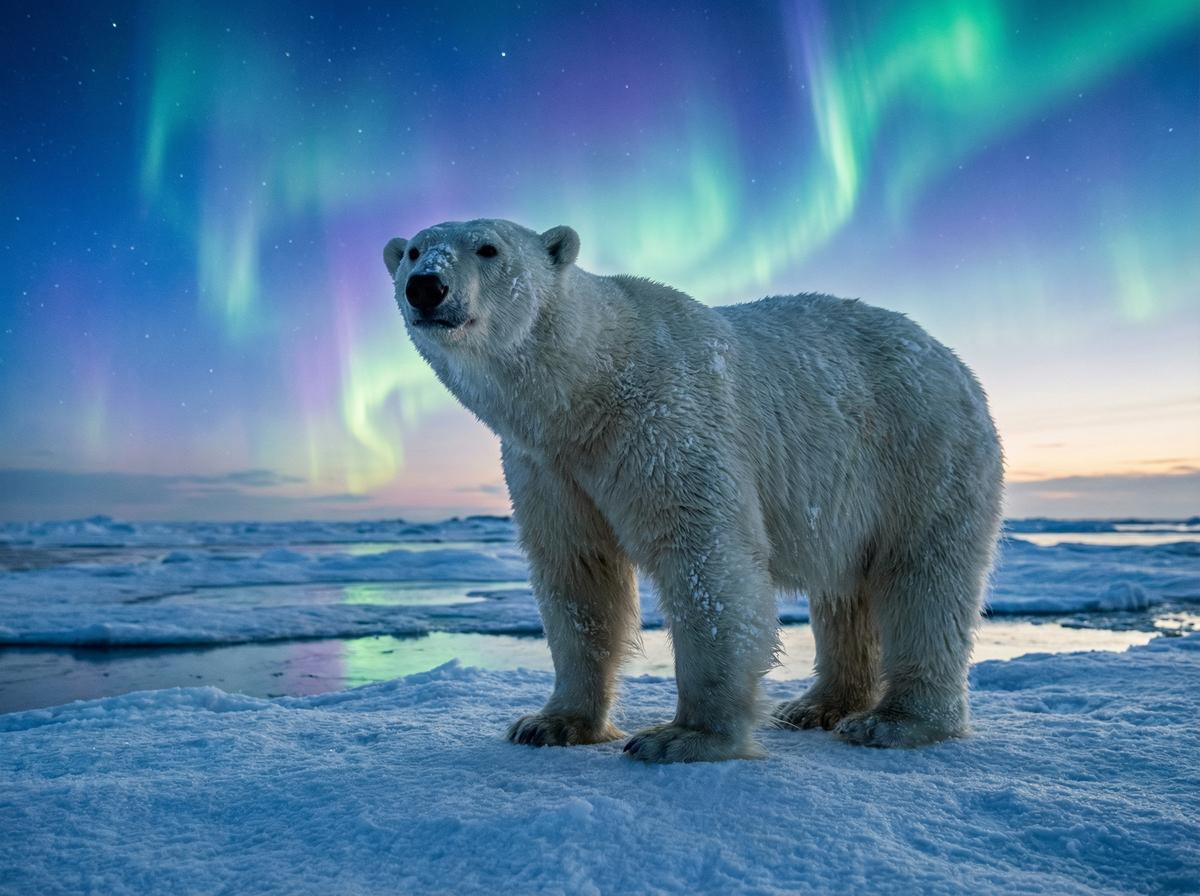 高清3D动漫北极熊视频